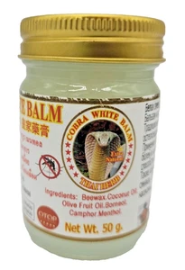 White Balm 50g - Authentic Thai Traditional Salbe & Rub for Muscle & Joint Re - Bild 1 von 13