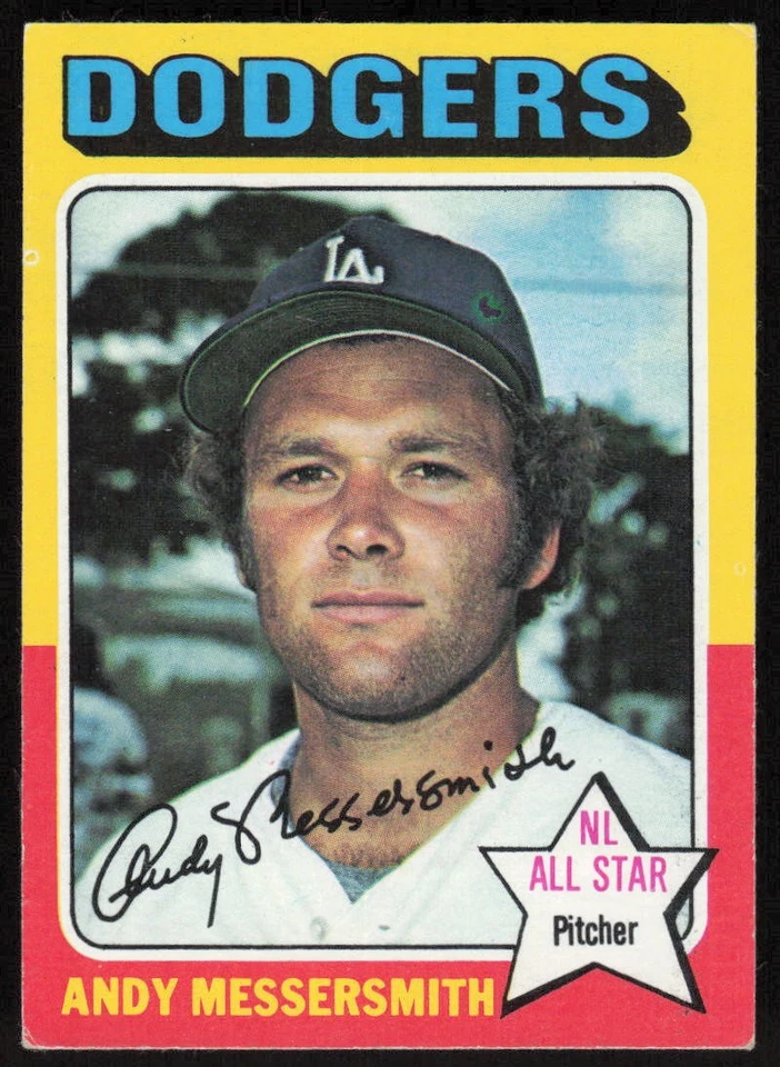1975 Topps #440 Andy Messersmith - $1 SHIPPING (JB4) - Image 1 of 2
