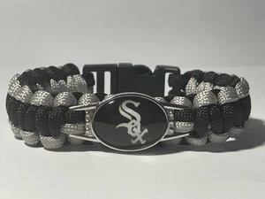 Chicago White Sox MLB Paracord Bracelet NEW - Picture 1 of 2