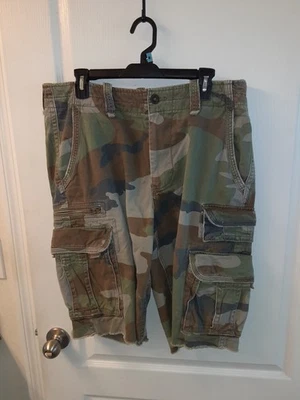 Pantalones Cortos Carga American Eagle Camuflaje Talla 34 Foto 1 de 3
