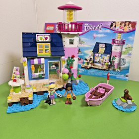 LEGO Friends: Heartlake Lighthouse (41094) Complete W/ Minidolls & Instructions 