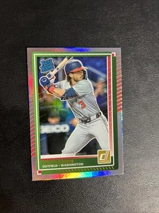 2025 Panini Donruss Baseball - Rated Rookie DYLAN CREWS #54 - Holo (RC) - Foto 1 di 2