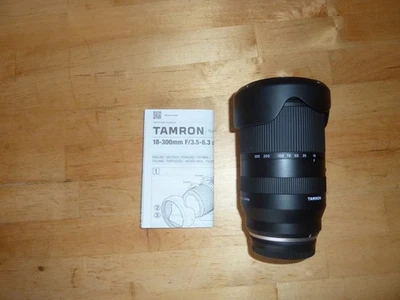 Tamron 18-300mm f/3.5-6.3 Di III-A VC VXD Zoom Lens - Fujifilm X w/ 67mm filters - Image 1 of 4