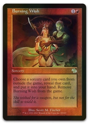 Burning Wish #83 (Foil) (NM) Judgment JUD Magic MTG - Image 1 of 2