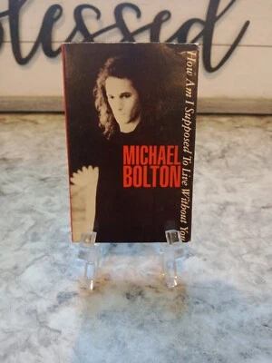 Michael Bolton Cassette Single How Am I Supposed To Live Without You - 1989 AQ - Image 1 of 4
