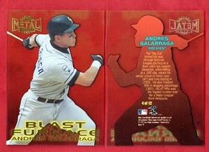 Andres Galarraga Acetat 1997 Metal Universe Fleer Hochofen 4 / 12 Rockies - Bild 1 von 2