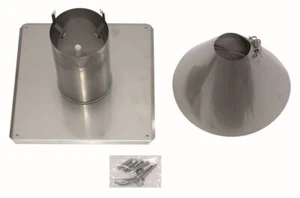Vaillant Schachtabdeckung Edelstahl DN80 - 0020021007 - Bild 1 von 4
