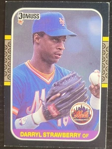 Trading Cards Baseball Darryl Strawberry Mets 1986 Donruss 87 #118 - Picture 1 of 2