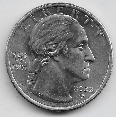 2022 P American Women Quarter Error Drooling George Flower Hair Ghost Comet Rare Cover