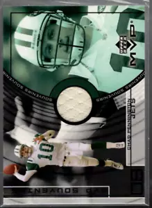 B4951- 2002 Upper Deck MVP Souvenirs #SSCP Chad Pennington Jersey - NM-MT - Picture 1 of 2