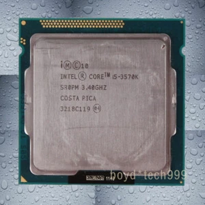 Intel Core i5-3570K i5 3570K 3.4 GHz 5 GT/s 4-cores LGA 1155 CPU Processor - Picture 1 of 1