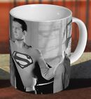 Adventures of Superman George Reeves Classic BW - Ceramic Tea / Coffee - Mug Cup