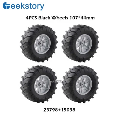 Coche de escalada 4x4 todoterreno RC con suspensión bloques de construcción técnicos para le*go Foto 1 de 4