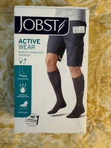 JOBST 20-30mmHg weiße sportliche Kompressionsstrümpfe - Größe Small - Bild 1 von 5