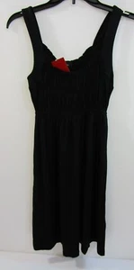 GUESS BLACK SLEEVELESS DRESS NEW WITH TAG SZ SM - Picture 1 of 8