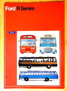 FORD R SERIES BUS COACH SALES BROCHURE August 1971. Photos KEV 953J, KEV 954J - Picture 1 of 3