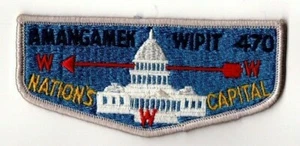Amangamek-Wipit Lodge 470 National Capital Area, DC Maryland Virginia, solapa S-2b - Imagen 1 de 1