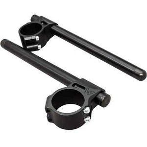 55mm WOODCRAFT RACING 3 PIECE CLIP-ON CLIPON HANDLEBAR KIT - 7/8" BLACK BARS - Picture 1 of 6