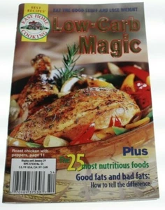 Easy Home Cooking Best Recipes Low-Carb Magic Dec/Jan 2002 Paperback VGUC - Imagen 1 de 3