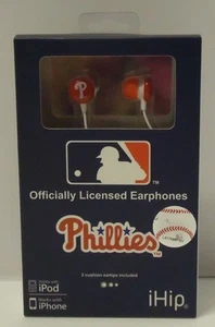 Major League Baseball Phillies Officially Licensed Earphones/earplugs - Picture 1 of 8