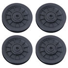 4 Pcs Pulley Wheel Gym Equipment Part Wearproof Pulley Groove Guide Pulley