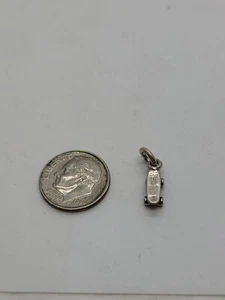 3D Dije Patineta Dije Colgante PLATA ESTERLINA 925 Patineta - Imagen 1 de 3