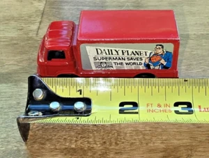 Vintage 1980s Corgi Juniors Leyland Terrier Superman Daily Planet Diecast Truck - Picture 1 of 10