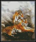 Bengal Tigers 2 - Cross Stitch Chart/Pattern/Design/XStitch