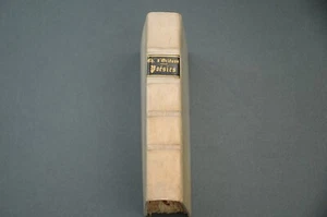 Charles d'Orléans Poésies 1803 rare édition originale reliure plein velin - Picture 1 of 8