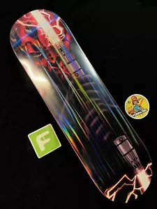 RARE Star Wars Darth Maul Ray Park LE Skateboard Deck In Shrink Holographic - Picture 1 of 7