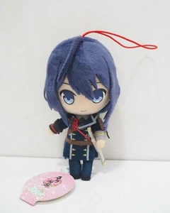 Touken Ranbu Namazuo Toushiro Pugyutto Eikoh Plush 6" Mascot Strap Toy Japan - Picture 1 of 8
