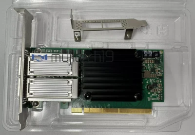 MCX414A-BCAT MELLANOX ConnectX-4 EN Dual Port 40/56Gigabit Ethernet Card CX414A - Image 1 of 4