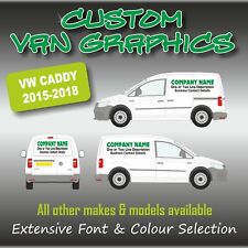 Van Graphics Sign Writing Vehicle lettering signs Ford VW Caddy 2015-2018