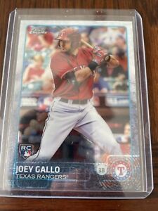 Joey Gallo RC 2015 Topps Chrome SSP Card #204 True RC Rookie SP HIGH NUMBER