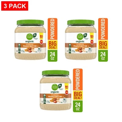 Simple Truth Organic Powdered Peanut Butter 24 oz - Pack of 3 - Image 1 of 4