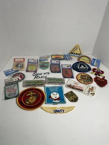 Vintage Patches. Some Are Brand New! States, NPS, UPS, Ziggy, Marines Lot Of 23 - Picture 1 of 9