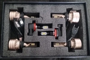 For Hyundai Sonata 2011-2014 LED Light Bulbs,H7 High Beam H7 Low, 6 Piece Set - Picture 1 of 2