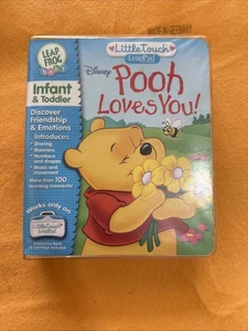 Leap Frog LeapPad Little Touch Library Disney Pooh Loves You Infant And Toddler  - Picture 1 of 3