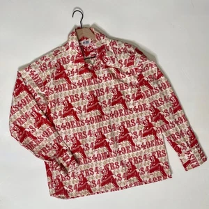 Vintage NFL San Francisco 49’ers Footfall Buttondown Shirt SF 49 Game Day Large - Bild 1 von 9
