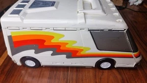 MICRO MACHINES Vintage 1991 Galoob Super City Van Camper RV - Fold Out Playset - Picture 1 of 16