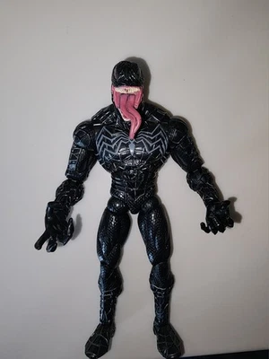 Marvel Legends Spider-Man 3 Movie Venom 2008 7" Figure Hasbro Sand Man BAF Wave  - Image 1 of 4