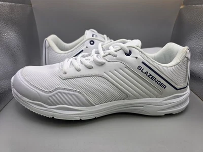 Slazenger V Series Cricket Shoes Mens White Size UK 13 EU 48.5 brand new Spiked - Image 1 of 4