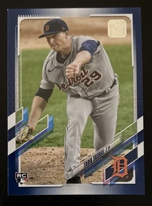 TARIK SKUBAL 2021 Topps Series 1 #92 Royal Blue Parallel Rookie RC - Picture 1 of 2