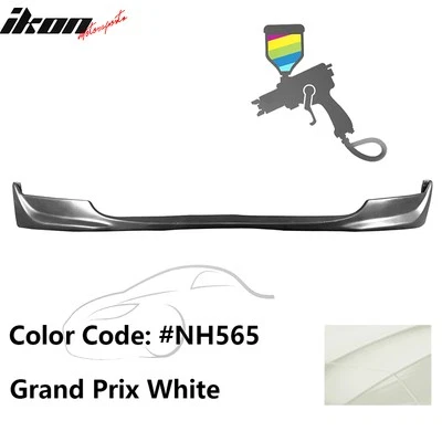 Fits 04-09 Honda S2000 AP2 OE Style Front Bumper Lip PU #NH565 Grand Prix White Foto 1 de 4