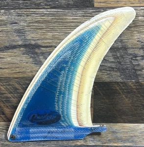 Pinna tavola da surf 7" arcobaleno vintage anni 70, progetto restauro. - Foto 1 di 4