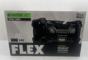 FLEX FX5351-Z 24V Inalámbrico Bluetooth Sitio de Trabajo Radio Herramienta Solo (VP4025620) - Imagen 1 de 6