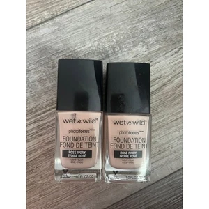 Wet n Wild PhotoFocus Foundation 364C Rose Ivory Bundle Set of 2 Makeup - Picture 1 of 2