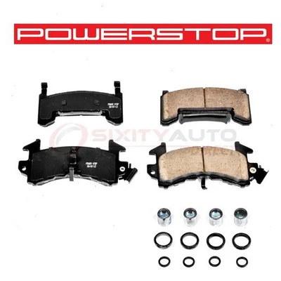 PowerStop Front Disc Brake Pad & Hardware Kit for 1983-1991 GMC S15 Jimmy - te Foto 1 de 4