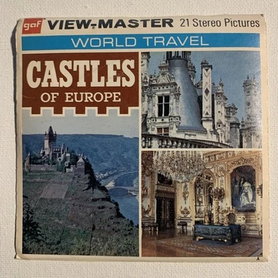 View-Master CASTLES OF EUROPE B146 - 3 Reel Set (V3) - Image 1 of 4