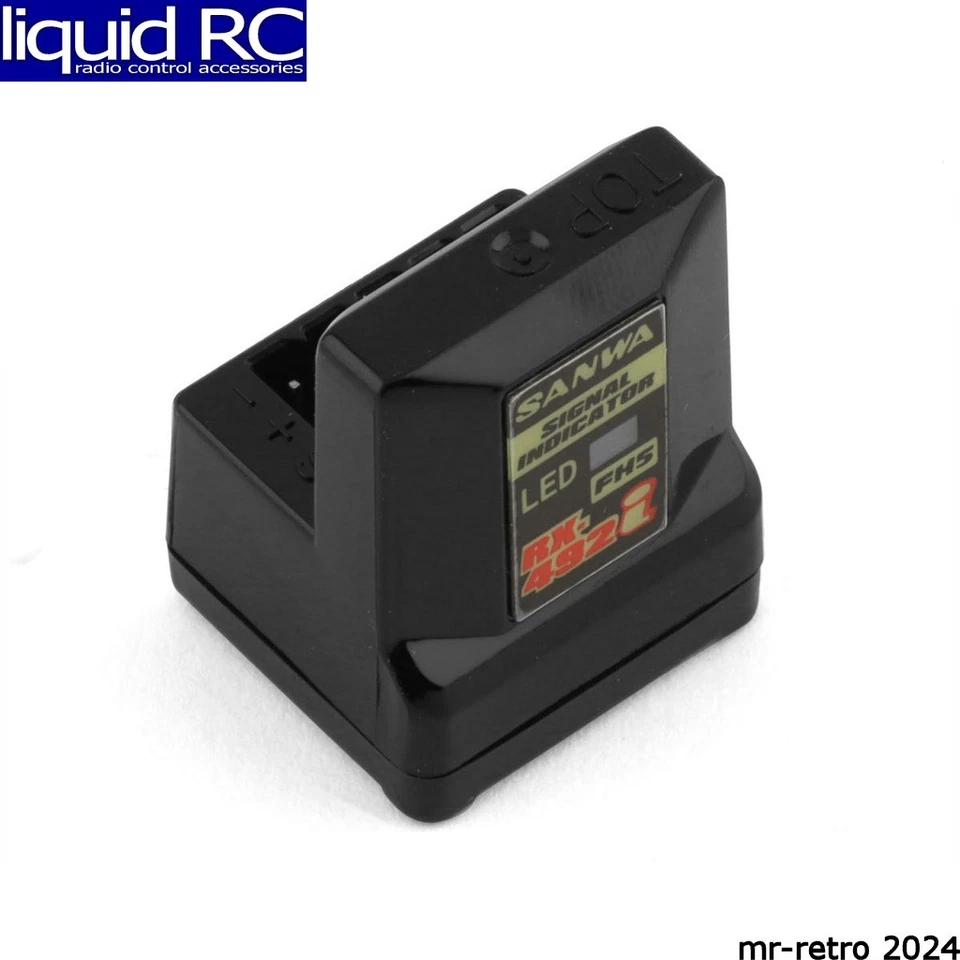 Sanwa 107A41385A Rx-492i 2.4ghz 4-Channel Fhss5 Ssl Telemetry Receiver - Image 1 of 1